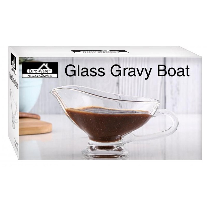 Glass Gravy Boat