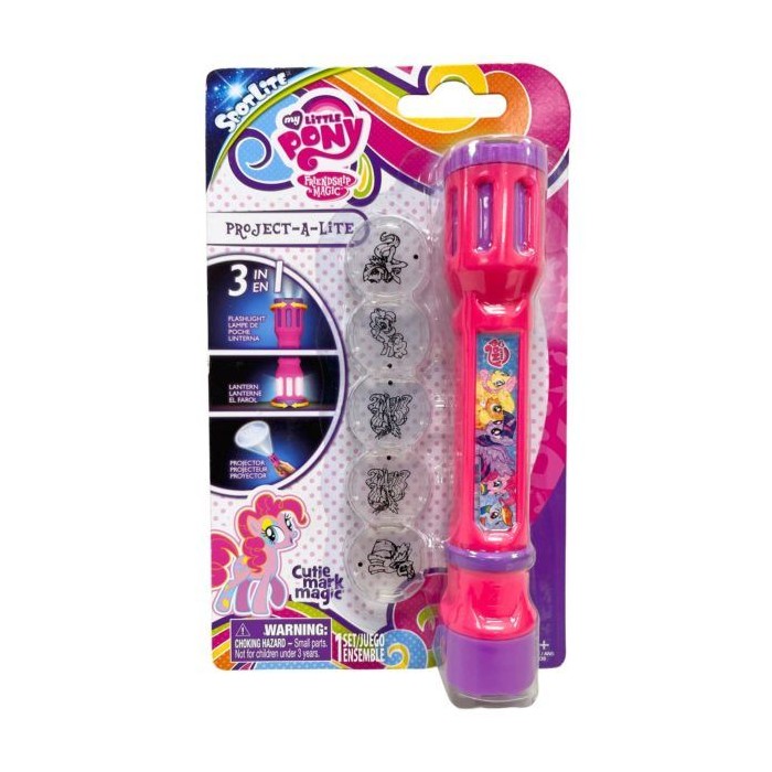 My Little Pony ProjecT-A-Lite 3 In 1 Flashlight Lantern & Projector