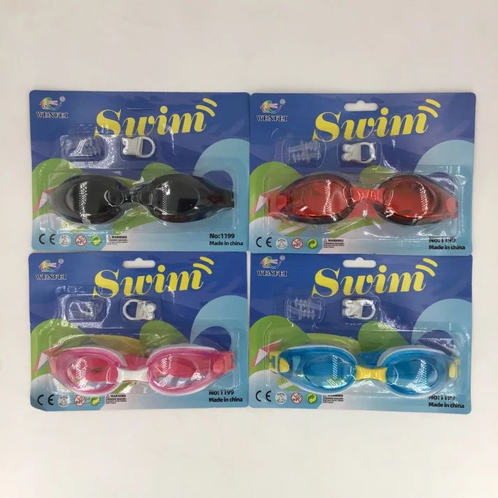 12 Pieces Professional Adult Swim Goggles Set - Goggles & Pool Toys