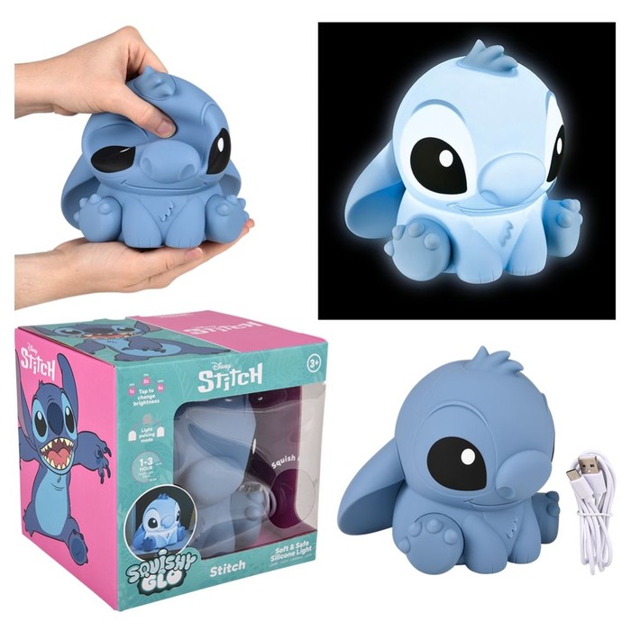 Stitch Squishyglo Silicone Night Light