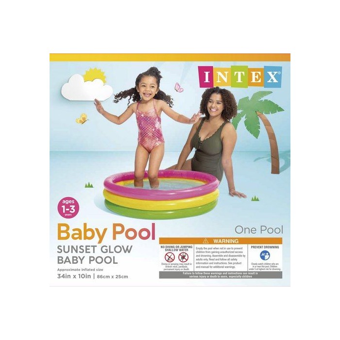 Sunset Glow Baby Pool