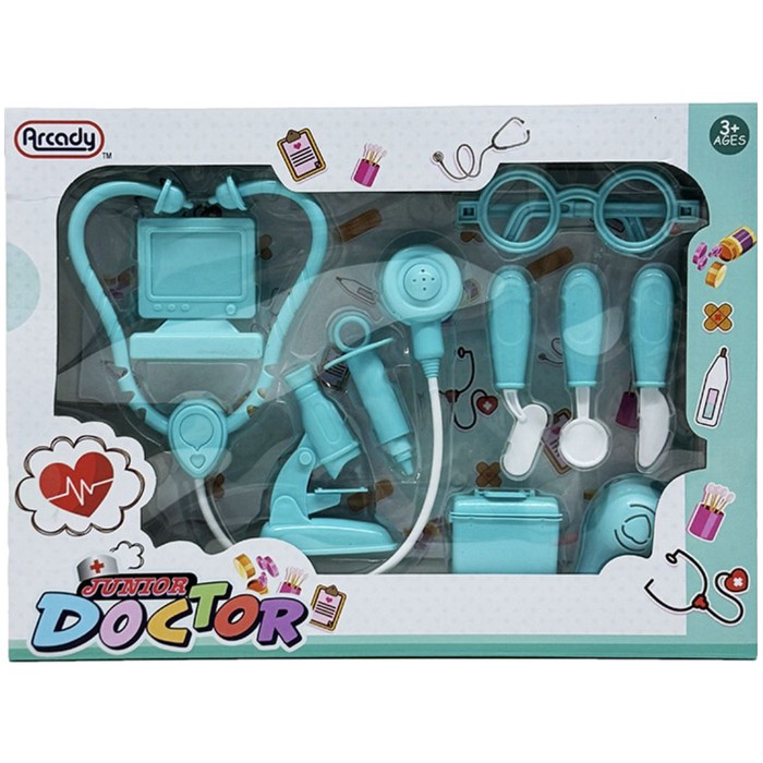 12 Sets 10pc Doctor Play Set In Window Box - Baby Toys