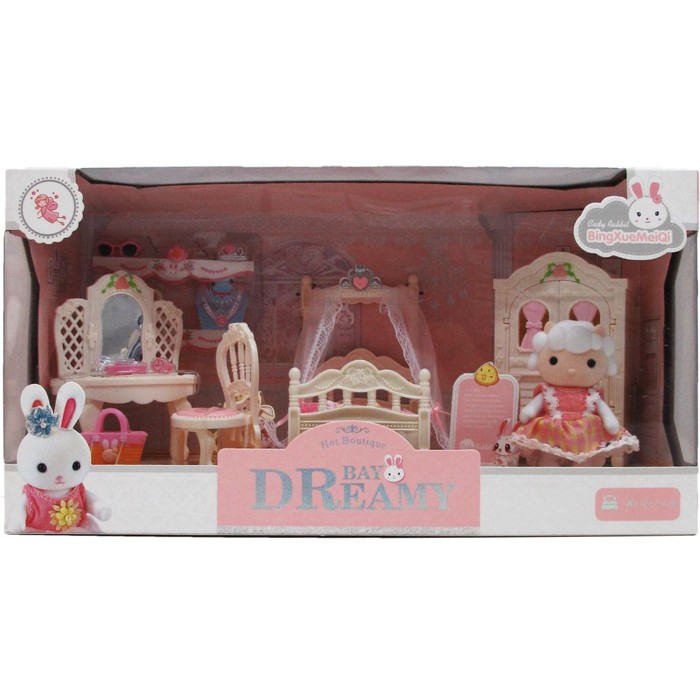 3.25-Inch Sheep W/ Accss In Window Box