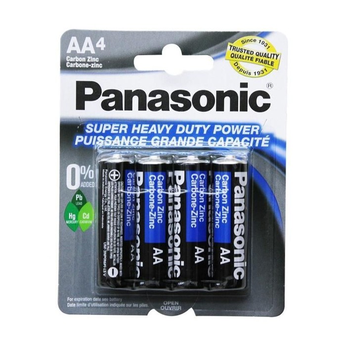 Aa Panasonic Battery 4-Piece