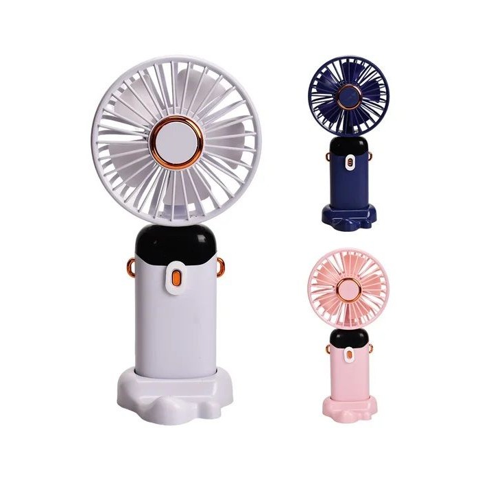 Handheld Fan Mix Colors Led Digital Display