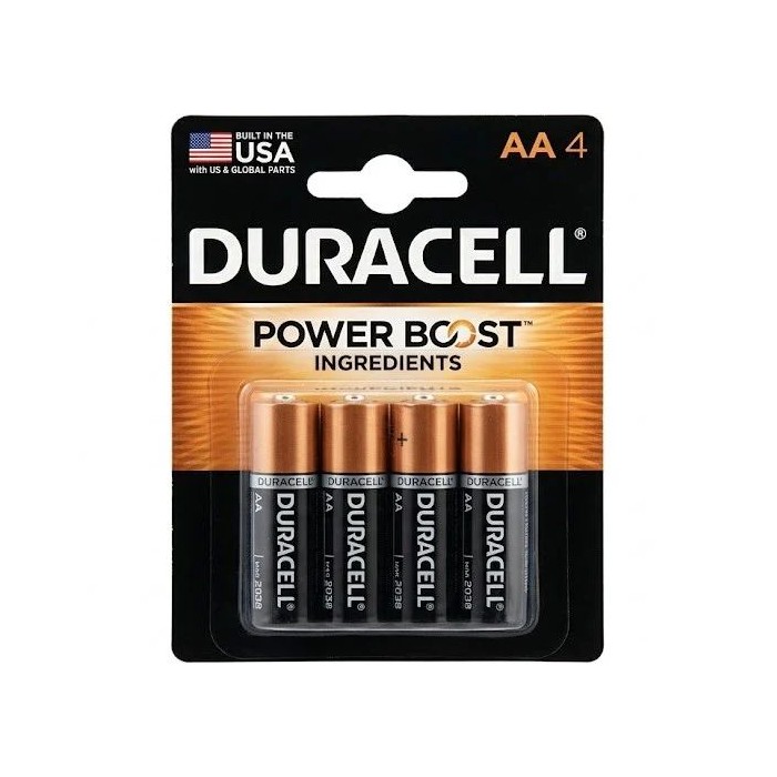 14 Pieces Coppertop AA Alkaline Batteries with Power Boost 4-Pack - Batteries