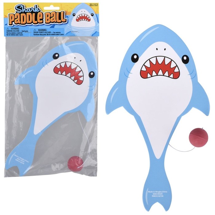 144 pieces 10.25-inch Shark Paddle Ball - Fitness and Athletics