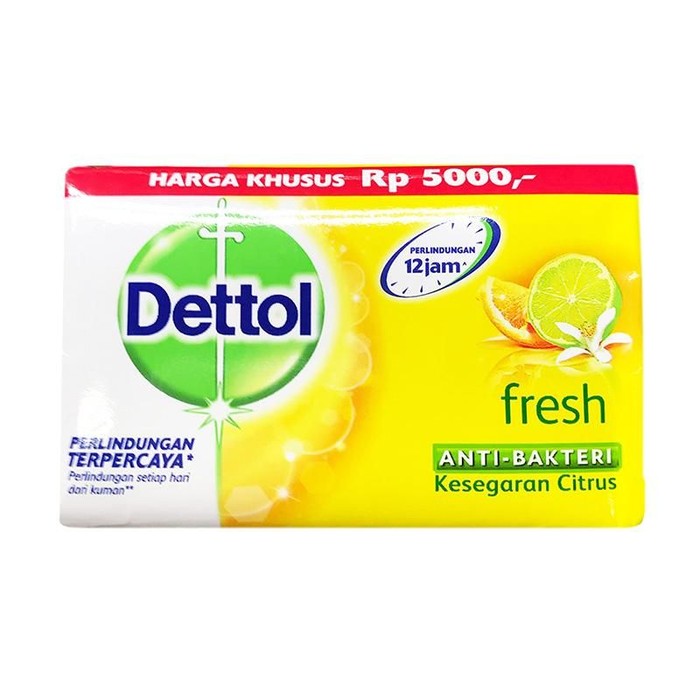 144 Pieces 100GM DETTOL SOAP FRESH - Soap & Body Wash