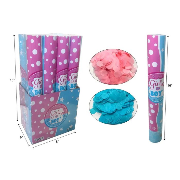 16" Baby Shower Party Popper