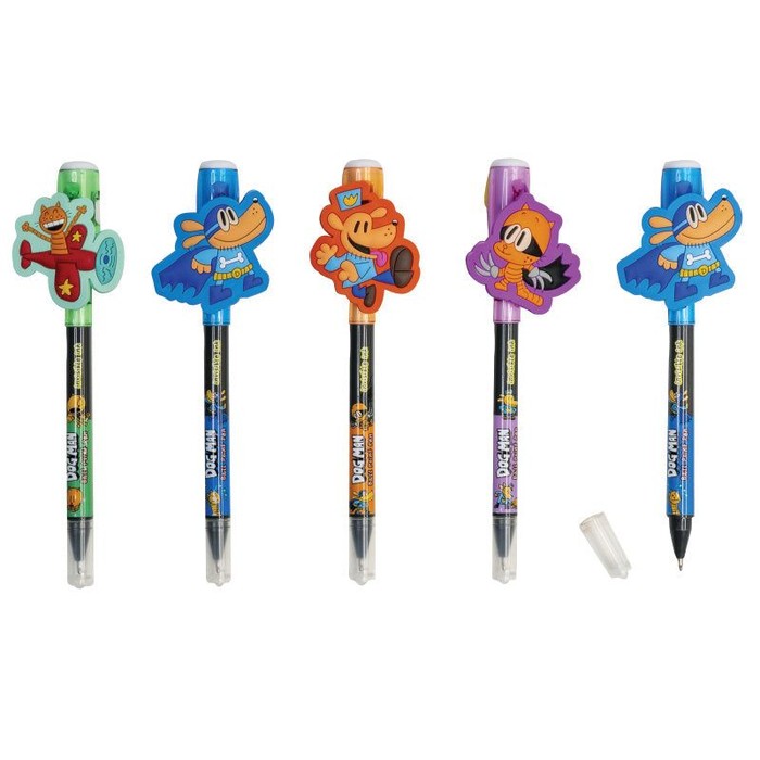 144 pieces Dog Man Invisible Ink Pen 12/dsp - Pens & Pencils