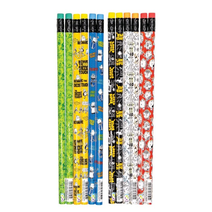 1440 pieces Diary Of A Wimpy Kid Pencil 72/ds - Pens & Pencils