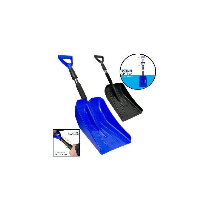Subzero Snow Shovel with Extendable Handle