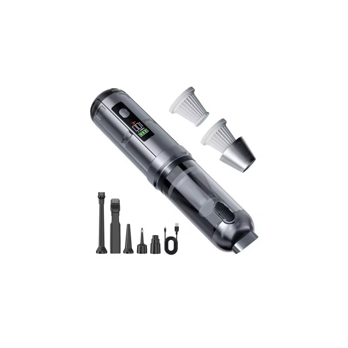 17000PA Car Vacuum Cleaner with Brushless Motor Handheld Vacuum Portable Cordless Compressed Air Duster for Car Home Office Pet