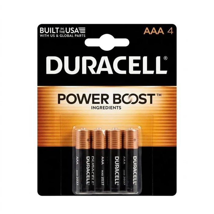 18 Pieces Coppertop AAA Alkaline Batteries with Power Boost 4-Pack - Batteries