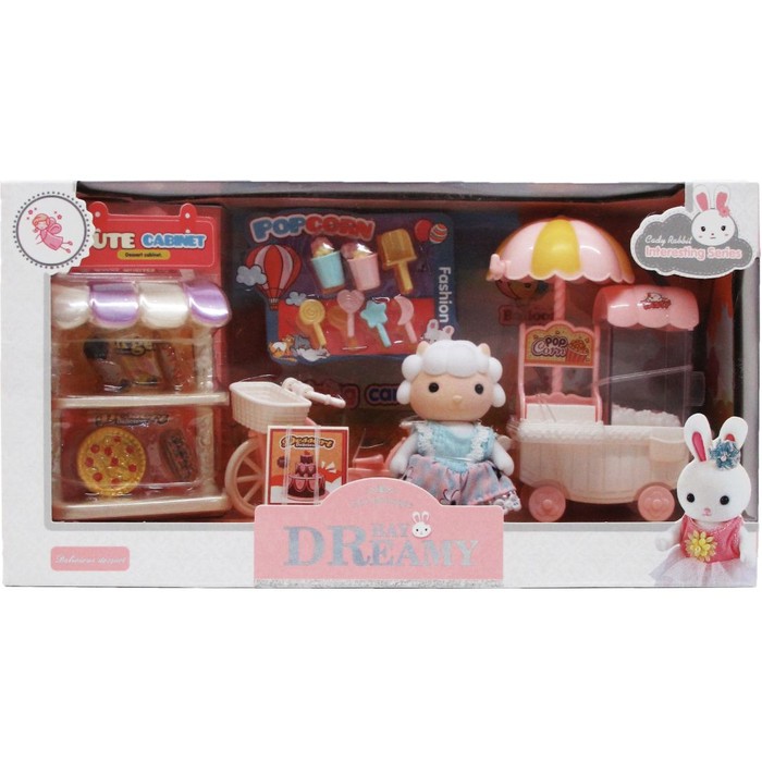 3.25-Inch Sheep W/ Accss In Window Box