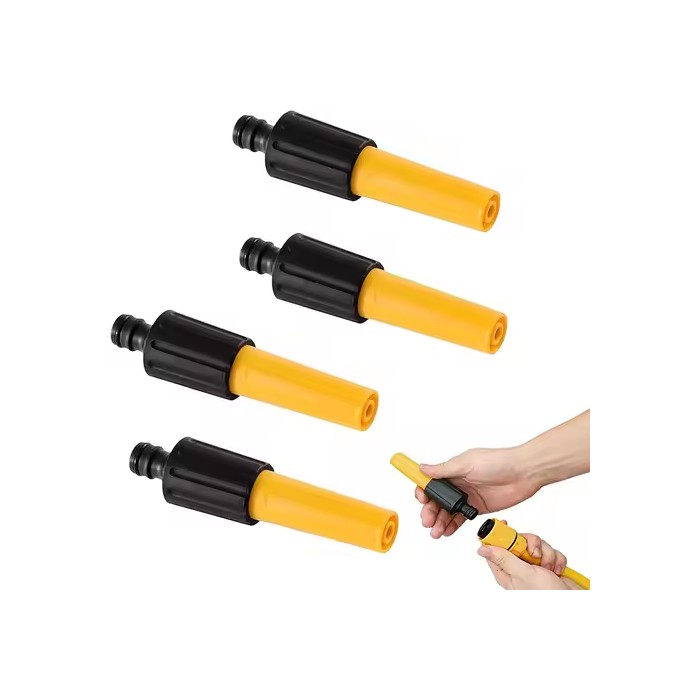 2/4Pcs Hose Nozzles Hose Sprinkler Set Adjustable Hose Car Wash Nozzle Garden Hose Spray Nozzle Hose Pipe Nozzle End Garden Too