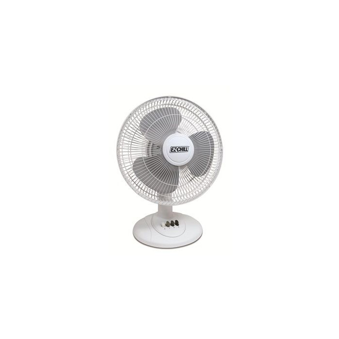 12-inch Table Fan White