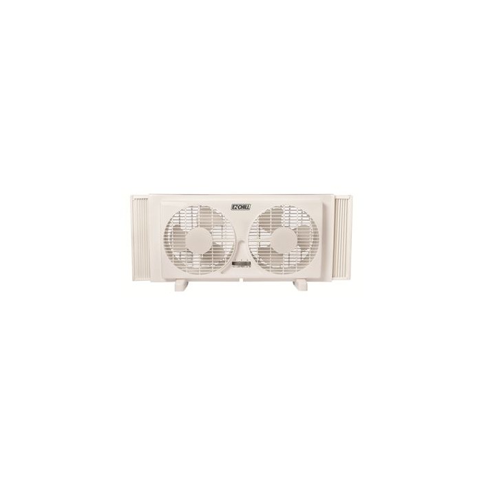 2 Pieces 9" Window Twin Portable Fan - Electric Fans