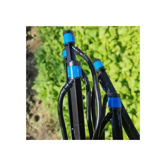 20/50pcs 18cm 360° Adjustable Drip Irrigation Stake Bubbler Sprinkler Nozzle for Garden for 4/7mm Tube Automatic Watering System