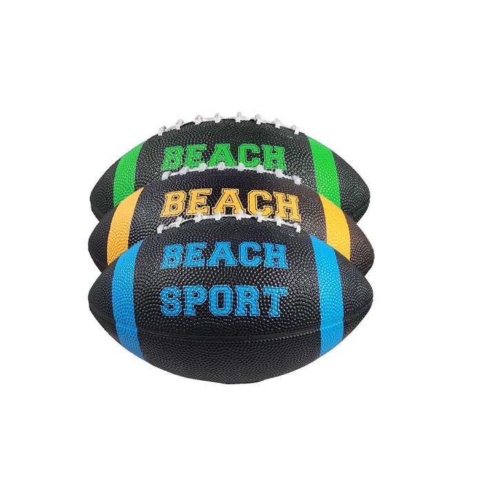 11 inch Rubber Football W/ Neon Imprint