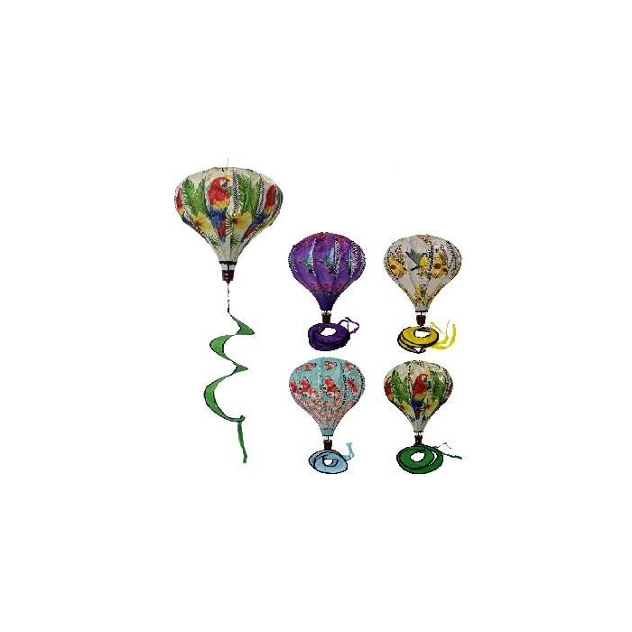 21" Air Balloon Spinner Birds Butterfly Flowers