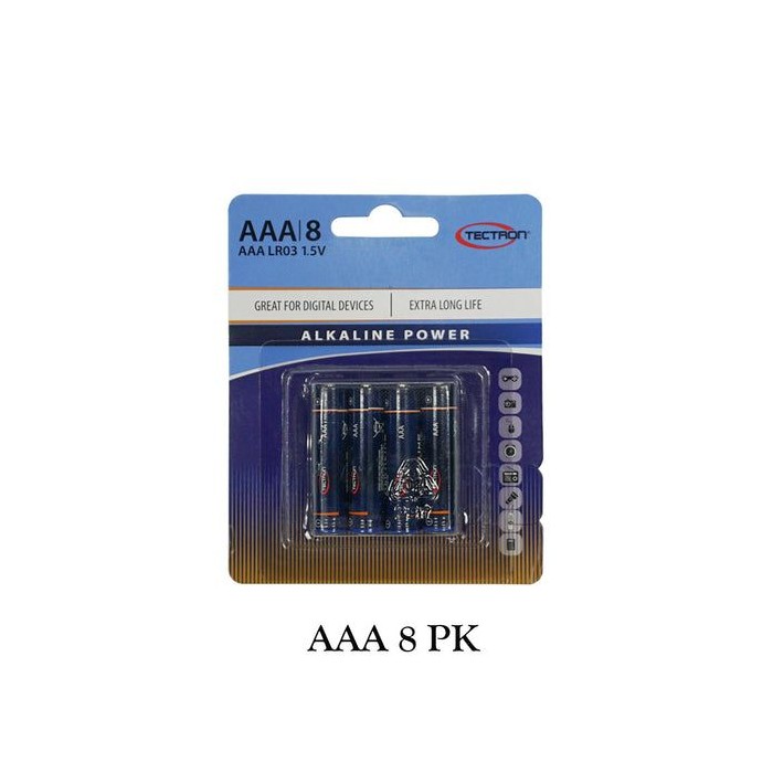 8 Pk Aaa Alkaline Batter