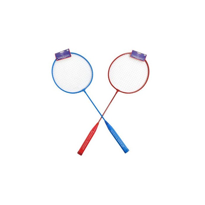 Badminton Racket 24inl Red/blue W/sport Header