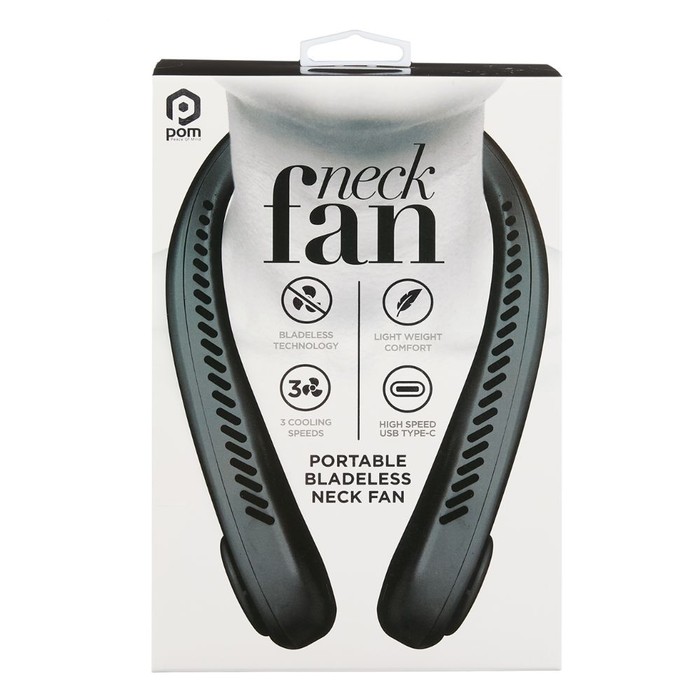 24 pieces Bladeless Neck Fan - Black - Electric Fans