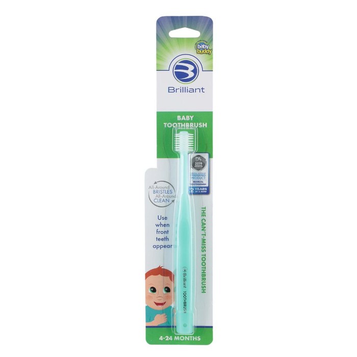 Brilliant Baby Toothbrush (narrow Card) - Mint Green