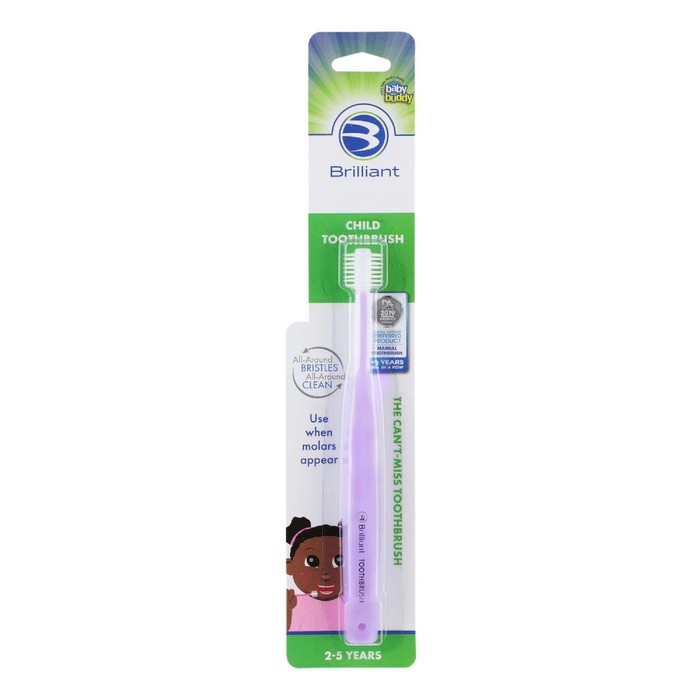 Brilliant Child Toothbrush (narrow Card) - Lilac