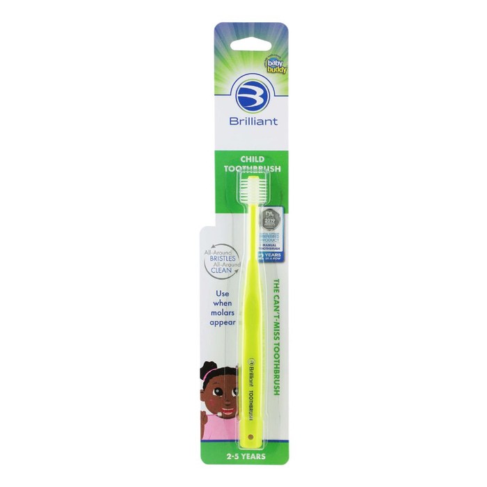 Brilliant Child Toothbrush (narrow Card) - Lime