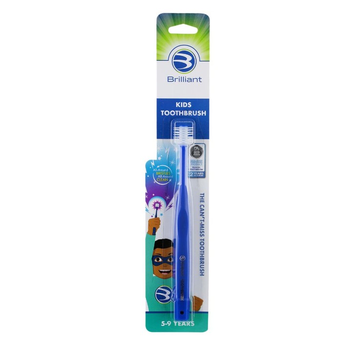 Brilliant Kids Toothbrush (narrow Card) - Royal