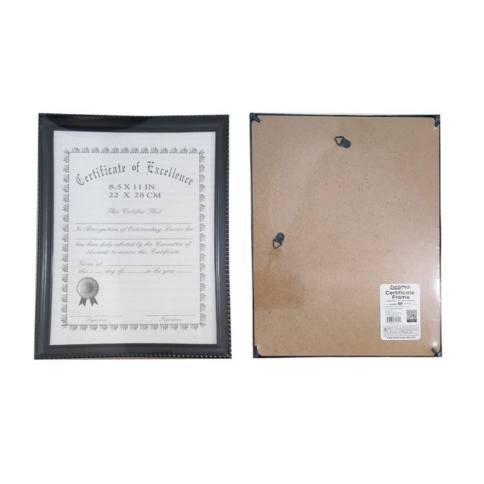 24 Pieces Certificate Frame 8.5-inch X 11-inch Black - Frame