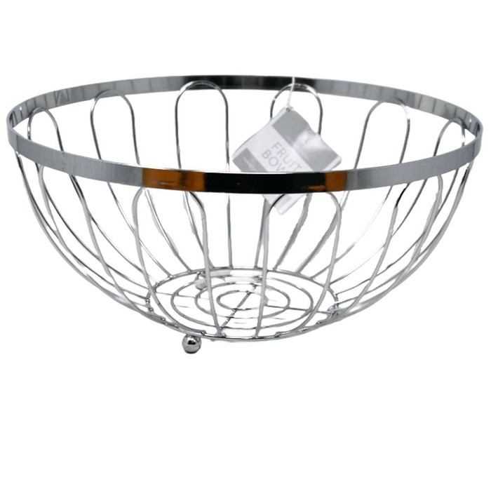 Curved Lines Pattern Fruit Bowl