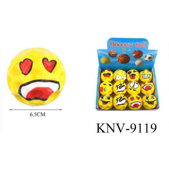 Emoji Face Bounce Ball