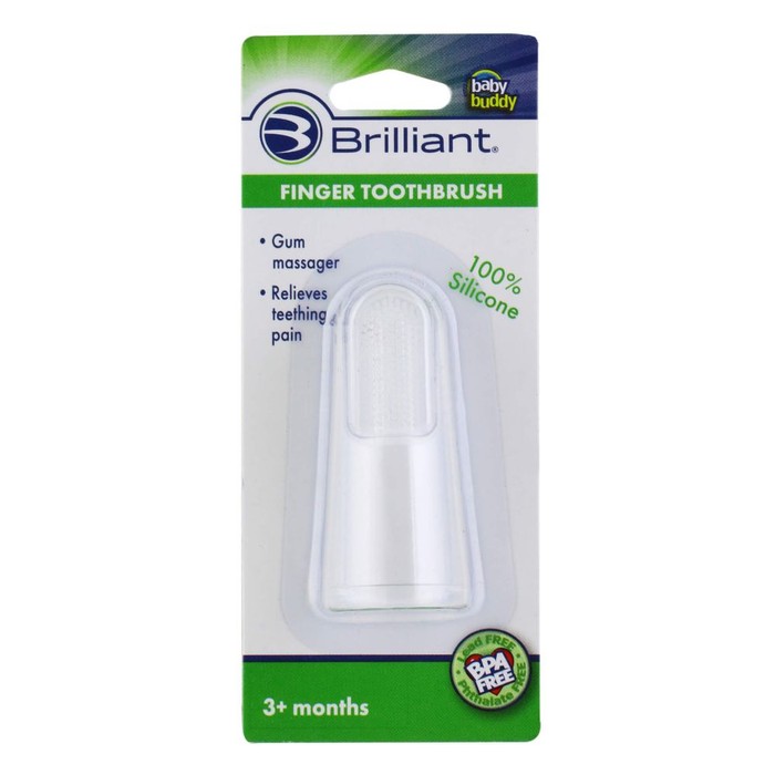 Finger Toothbrush - Clear