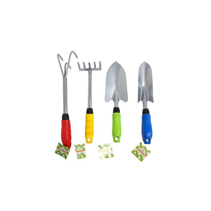 Garden Hand Tools Metal W/comfort Handle Claw/rake/spade/shovel Garden/ht