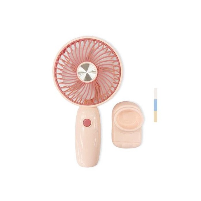 Hand Fan With Stand Assorted