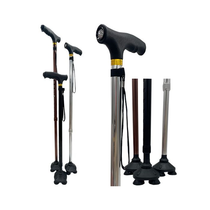 Hiking Pole W 4 Point Base Ajust 61-99cm