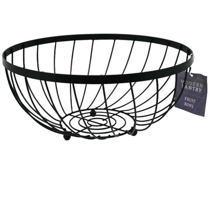 Horizontal Lines Pattern Fruit Bowl
