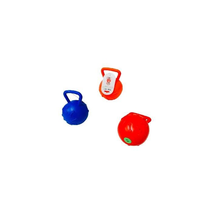 KettlebelL-Shaped Rubber Squeaker Toy 5-inchx4.1-inch