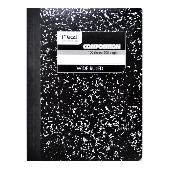 Mead Composition Notebook Wide Ruled