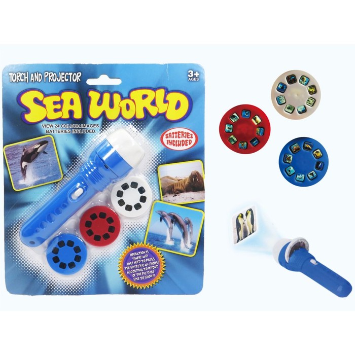 Sea World Projector Flashlight