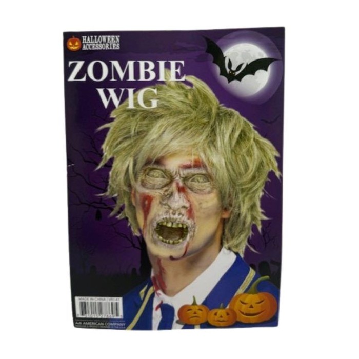 Zombie Grey Wig