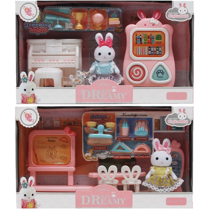 3.5-Inch Rabbit W/ Accss In Window Box, 2 Assrt