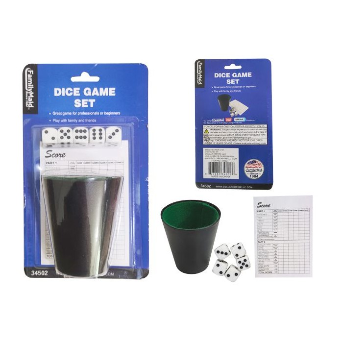 Dice Game Set