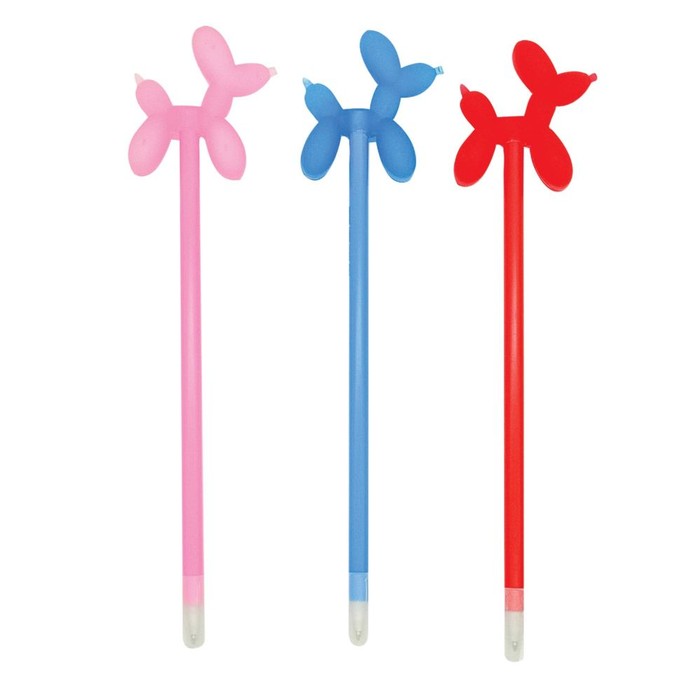 288 pieces Balloon Dog Pen 24/dsp - Pens & Pencils