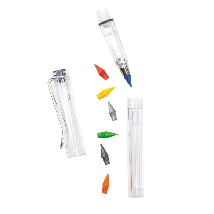 288 pieces Endless Lead Color Mechanical Pencil 24/tub - Pens & Pencils