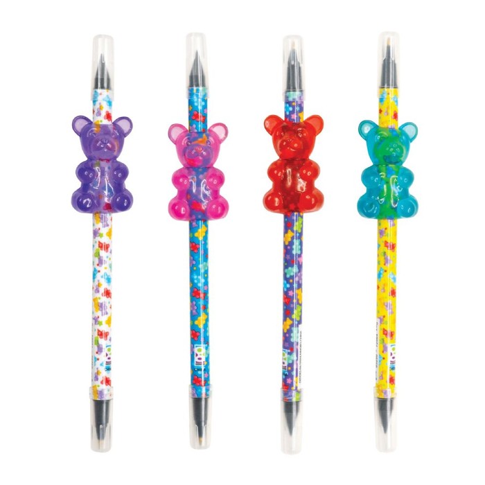 288 pieces Gummy Bear Forever Pen & Pencil Combo 24/tub - Pens & Pencils