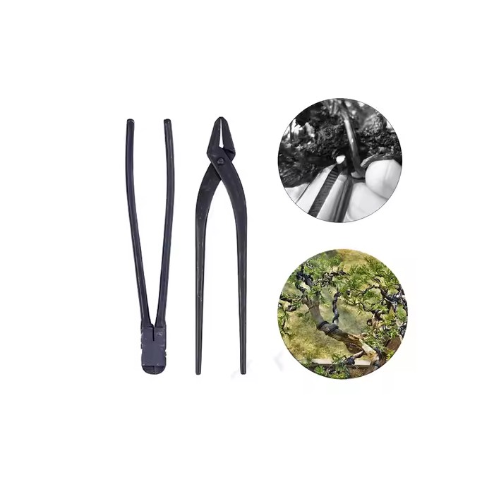 2pcs/set Garden Pruning Wire Drawing Pliers Shears Wire Cutter Thick Branches Cutter Scissors Bonsai Tools Jin Pliers 210mm
